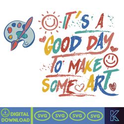 it's a good day to make art comfort colors shirt, art lover shirt, art teacher shirt, artist tshirt, teacher art shirt,