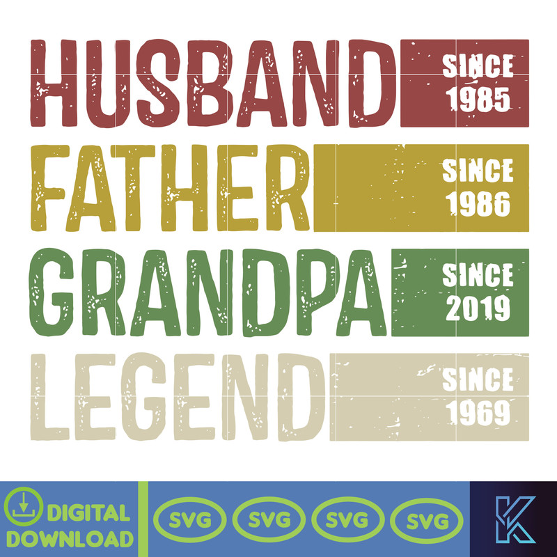 Vintage Husband Father Grandpa Legend Svg, Funny Husband Svg, Father's Day Png, Vintage Dad Svg, Dad Jokes, Gift For Husband, Dad Life Svg.jpg
