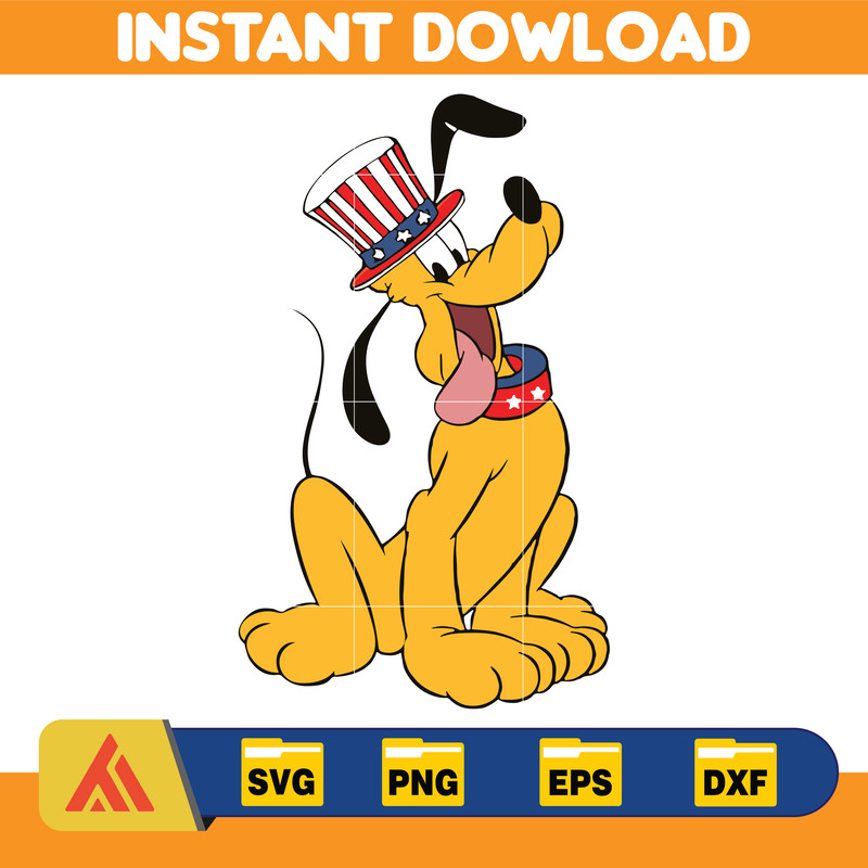 Mouse And Friends 4th Of July Png, Red White And Blue, American Freedom, Happy 4th Of July, Fourth Of July Png, Family Vacation 2023 6.jpg
