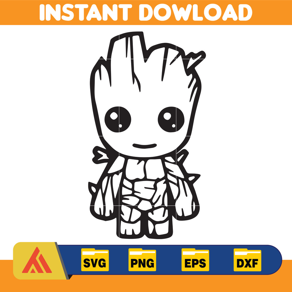 Chibi Guardians of the Galaxy clipart set, svg cut files for Cricut  Silhouette, Guardians of the Galaxy volume 3 svg, Star-Lord svg, png13.jpg