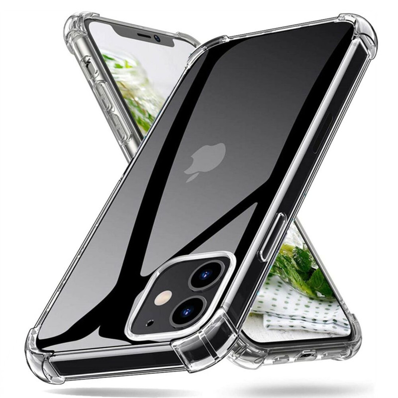 CLEAR Phone Case For iPhone 13 12 11 Pro Max XR SE 8 7 + Shockproof Bumper Cover (4).png