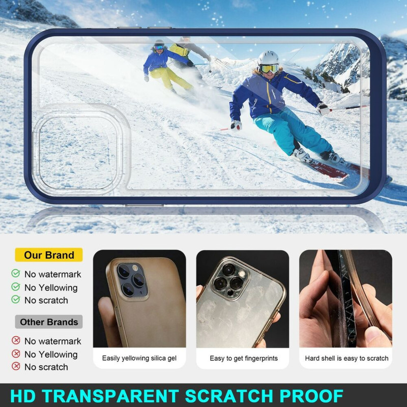 CLEAR Phone Case For iPhone 13 12 11 Pro Max XR SE 8 7 + Shockproof Bumper Cover (7).png