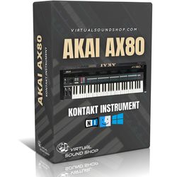 Akai AX80 Kontakt Library - Virtual Instrument NKI Software