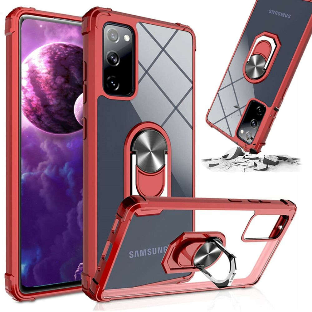 Clear Phone Case For Samsung Galaxy S20, S20 FE , S20+, S20 Ultra Hard Cover (2).png