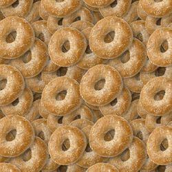 bagels 22 seamless tileable repeating pattern
