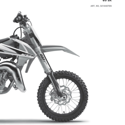 KTM Owners Manual Book Guide 2022 65 SX