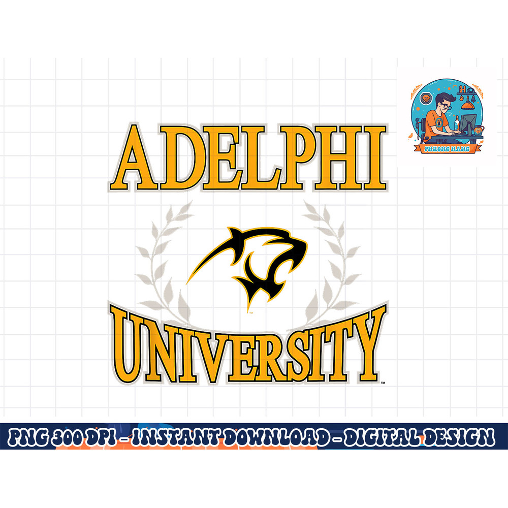 Adelphi Panthers Laurels Officially Licensed png, sublimation copy.jpg