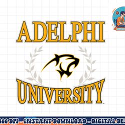 adelphi panthers laurels officially licensed  png, sublimation copy