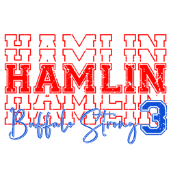 pray for hamlin buffalo strong 3 svg
