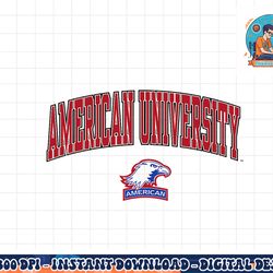 american university eagles arch over officially licensed  png, sublimation copy