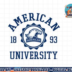 american university eagles stamp logo  png, sublimation copy