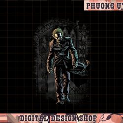 batman joker leaves arkham  png, sublimate
