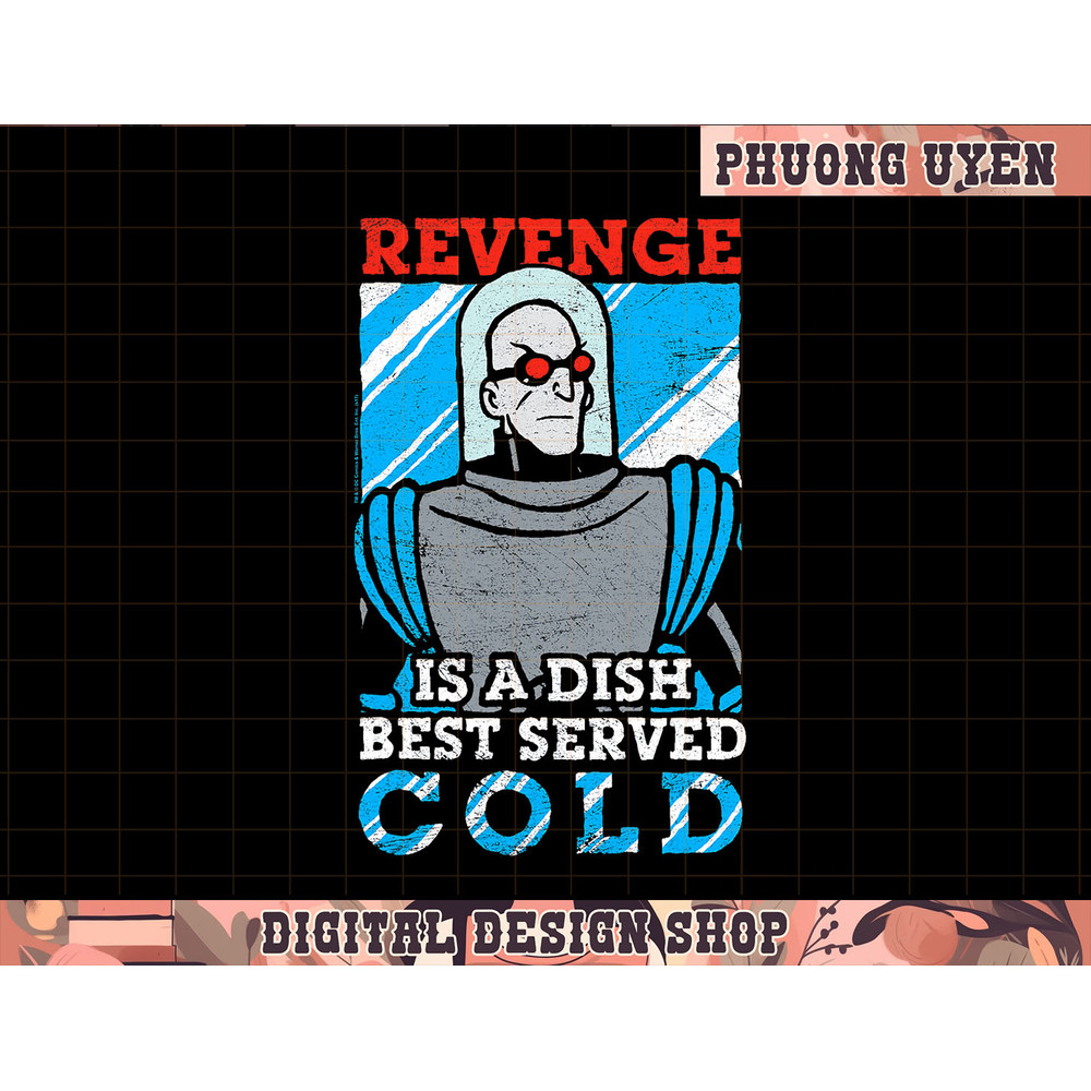 Batman The Animated Series Mr. Freeze Served Cold png, sublimate.jpg