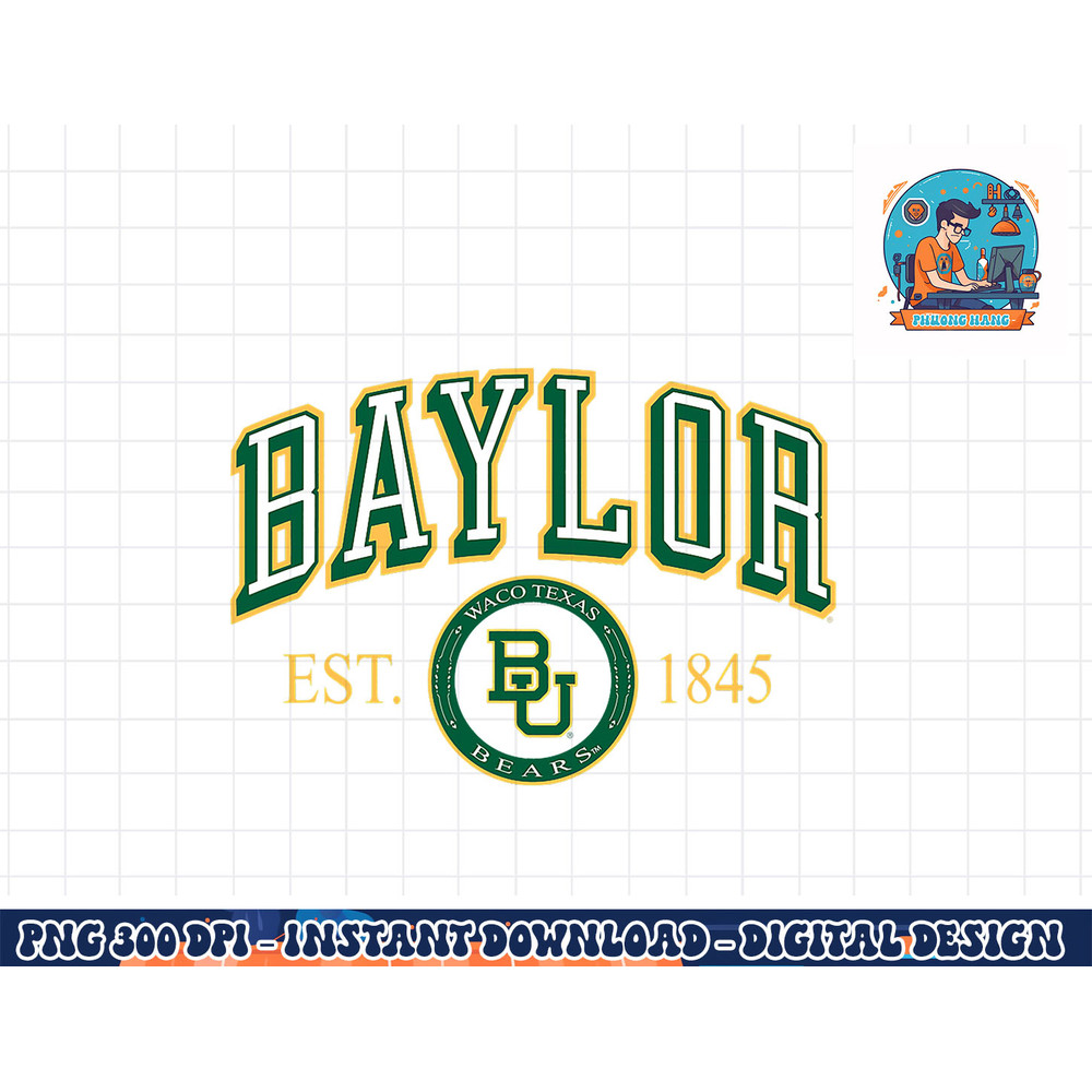 Baylor Bears Seal Logo Officially Licensed  png, sublimation copy.jpg
