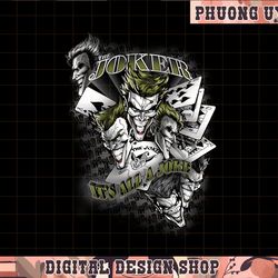 batman the joker it s all a joke t shirt png, sublimate