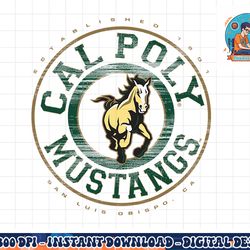 cal poly mustangs showtime logo officially licensed  png, sublimation copy