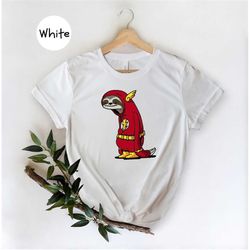 funny flash sloth t-shirt, super sloth funny children child boys girls shirt, lightning fast sloth gift, birthday gift