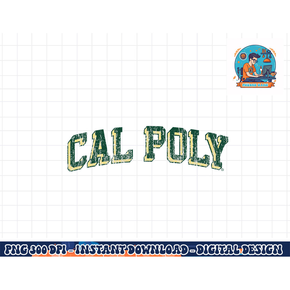 Cal Poly Mustangs Vintage Arch Logo Officially Licensed png, sublimation copy.jpg