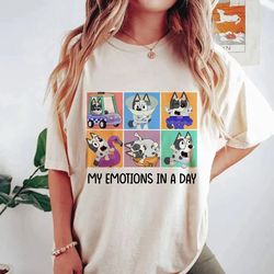 bluey muffin shirt, bluey muffin sweatshirt kids, muffin t-shirt, bluey and bingo, bluey character shirts, funny muffin