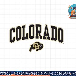 colorado buffaloes arch over white officially licensed  png, sublimation copy