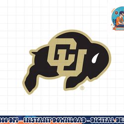 colorado buffaloes icon black officially licensed png, sublimation copy