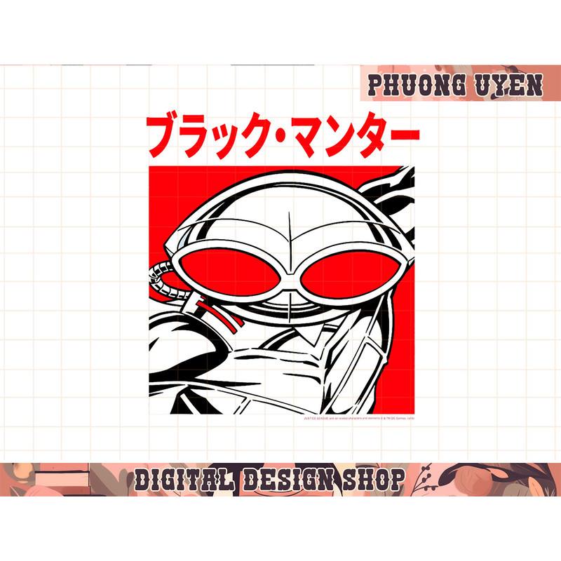DC Comics Justice League Kanji Black Manta png, sublimate.jpg