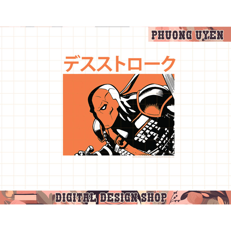 DC Comics Justice League Kanji Deathstroke png, sublimate.jpg