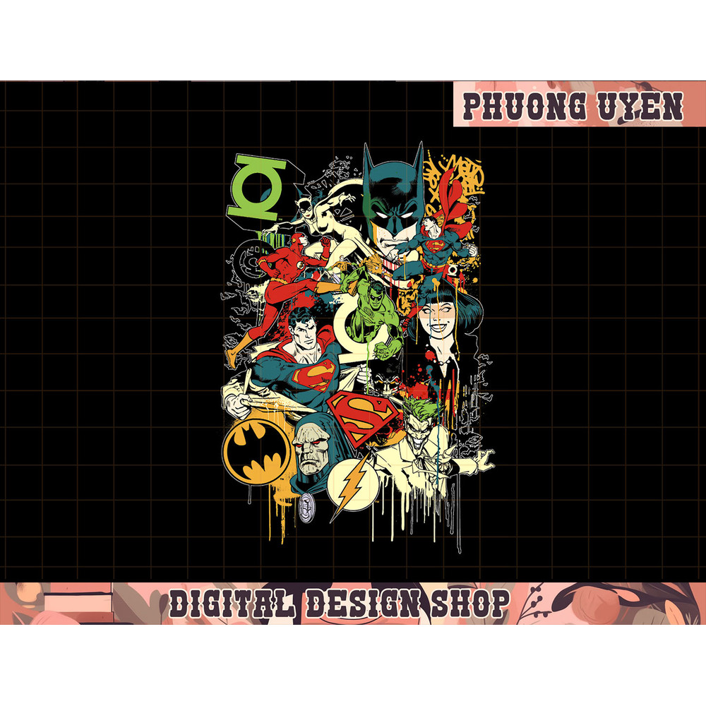DC Comics Justice League Mashup png, sublimate.jpg