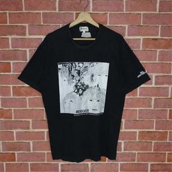 vintage the beatles revolver band promo music t-shirt size l