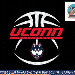 connecticut huskies basketball rebound officially licensed png, sublimation copy