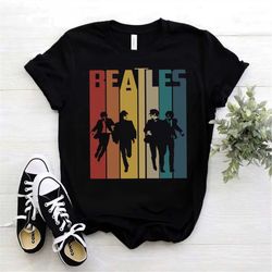 vintage retro the beatles t-shirt, the beatles shirt gift, retro gift tee for you and your friends