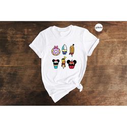 disney trip ice cream shirt, cute disney mickey and friends, disney trip shirt, cute summer disney, disney vacation shir