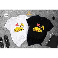 pikachu valentines day shirt, pikachu t-shirt, pikachu sweatshirt, pikachu women shirt, pikachu kids gift, birthday gift