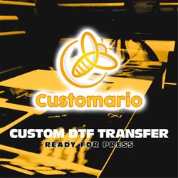 custom dtf transfer, full color heat transfer, wholesale dtf print, bulk dtf transfer, ready to press, custom heat trans