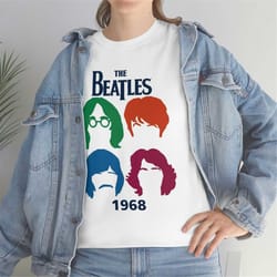 unisex cotton beatles t-shirt in many colors