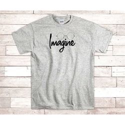 imagine shirt, john lennon shirt, the beatles shirt