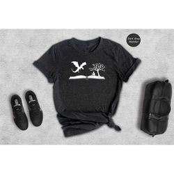 boy and dragon book shirt, boy and book t-shirt, book and dragon, gift for bookworms, fantastic book lover, fantasy clot