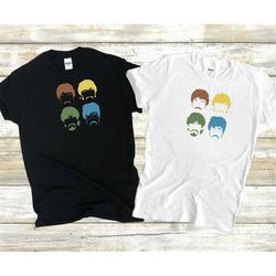beatles shirt, john lennon, paul mccartney, ringo starr, george harrison, rock, rock and roll