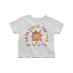 toddler here comes the sun tee | kids rock band t shirt  | toddler beatles shirt