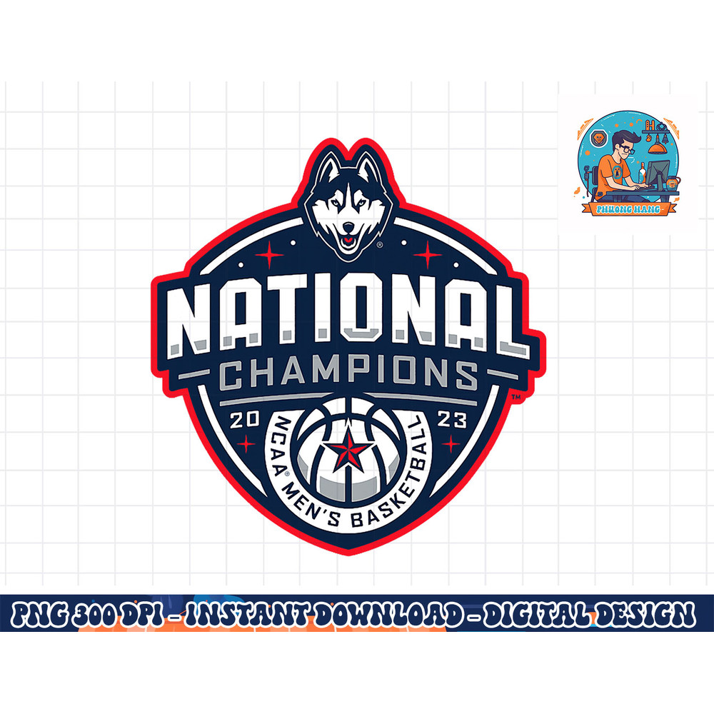 Connecticut Huskies National Champs 2023 Basketball Icon png, sublimation copy.jpg