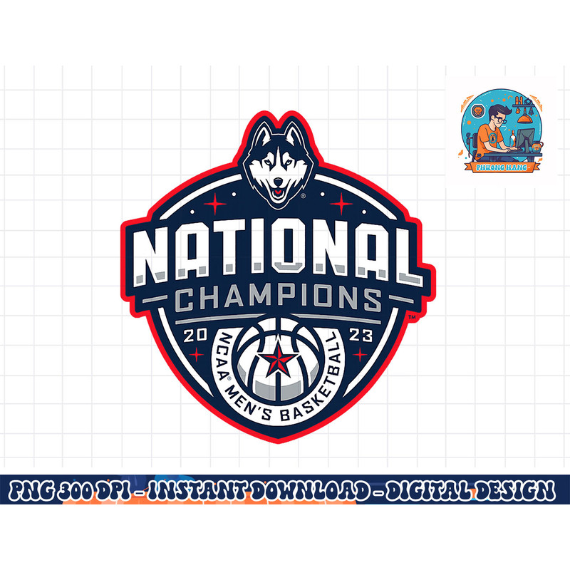 Connecticut Huskies National Champs 2023 Basketball Icon png, sublimation copy.jpg