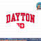 Dayton Flyers Arch Over Logo Officially Licensed Navy png, sublimation copy.jpg