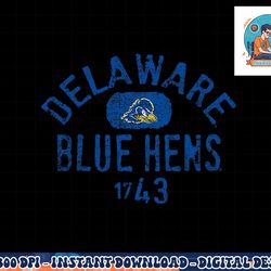 delaware fightin blue hens 1743 vintage logo png, sublimation copy