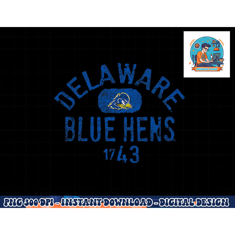 Delaware Fightin Blue Hens 1743 Vintage Logo png, sublimation copy.jpg