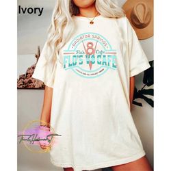 disney cars flo's v8 cafe shirt, disney comfort colors shirt, pixar cars shirt, cars land shirt, radiator springs shirt,