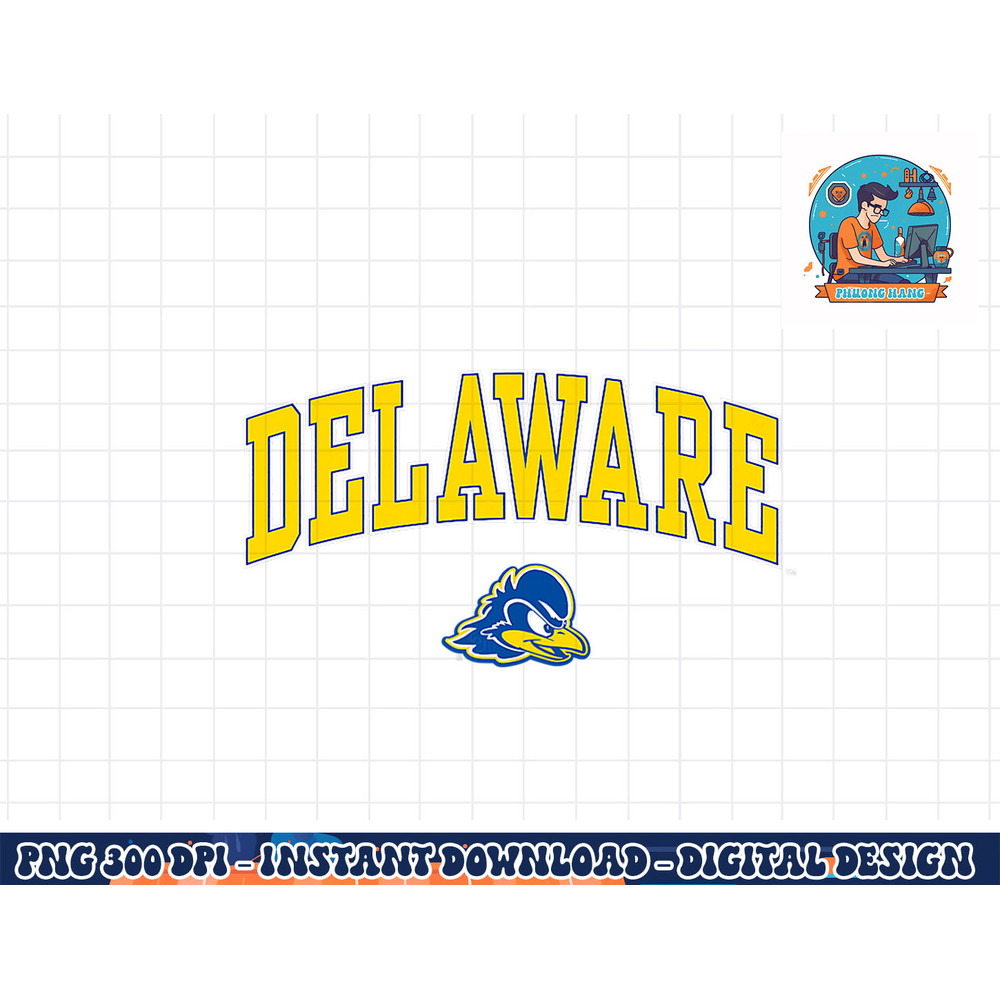 Delaware Fightin Blue Hens Womens Arch Over Royal png, sublimation copy.jpg