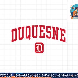 duquesne dukes arch over navy officially licensed  png, sublimation copy
