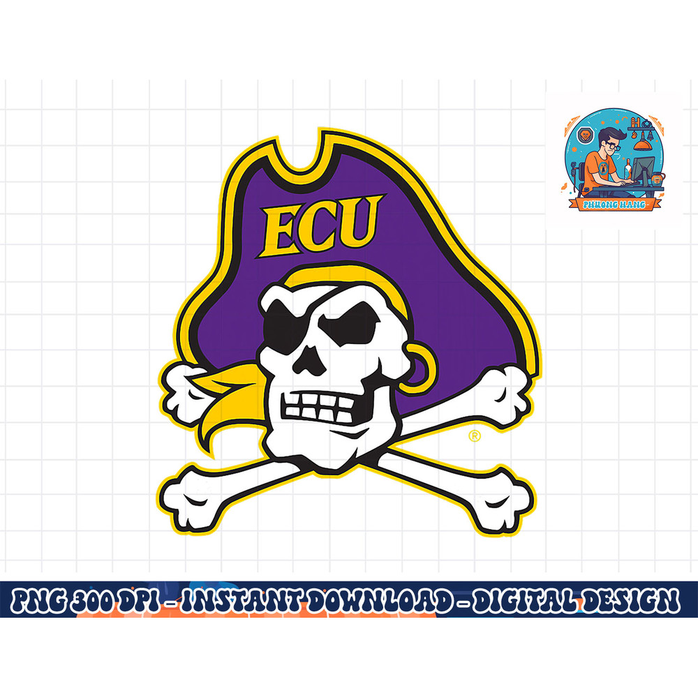 East Carolina Pirates Icon Officially Licensed png, sublimation copy.jpg
