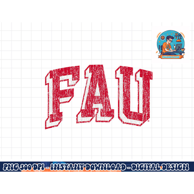 Florida Atlantic Owls Retro Arch png, sublimation copy.jpg