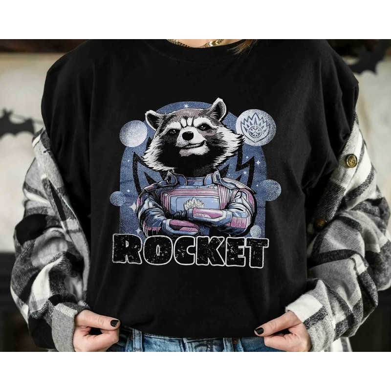 Marvel Movie 2023 Guardians Rocket Raccoon Shirt, MCU Comic Fans Unisex Shirt, Guardians of the galaxy Vol.3 Shirt
